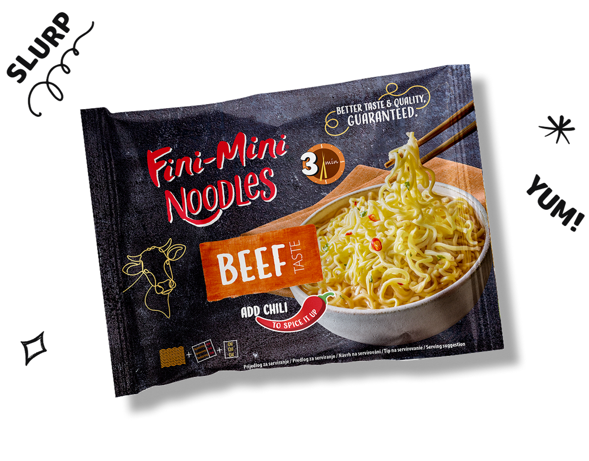 Fini-Mini Goveđi noodles