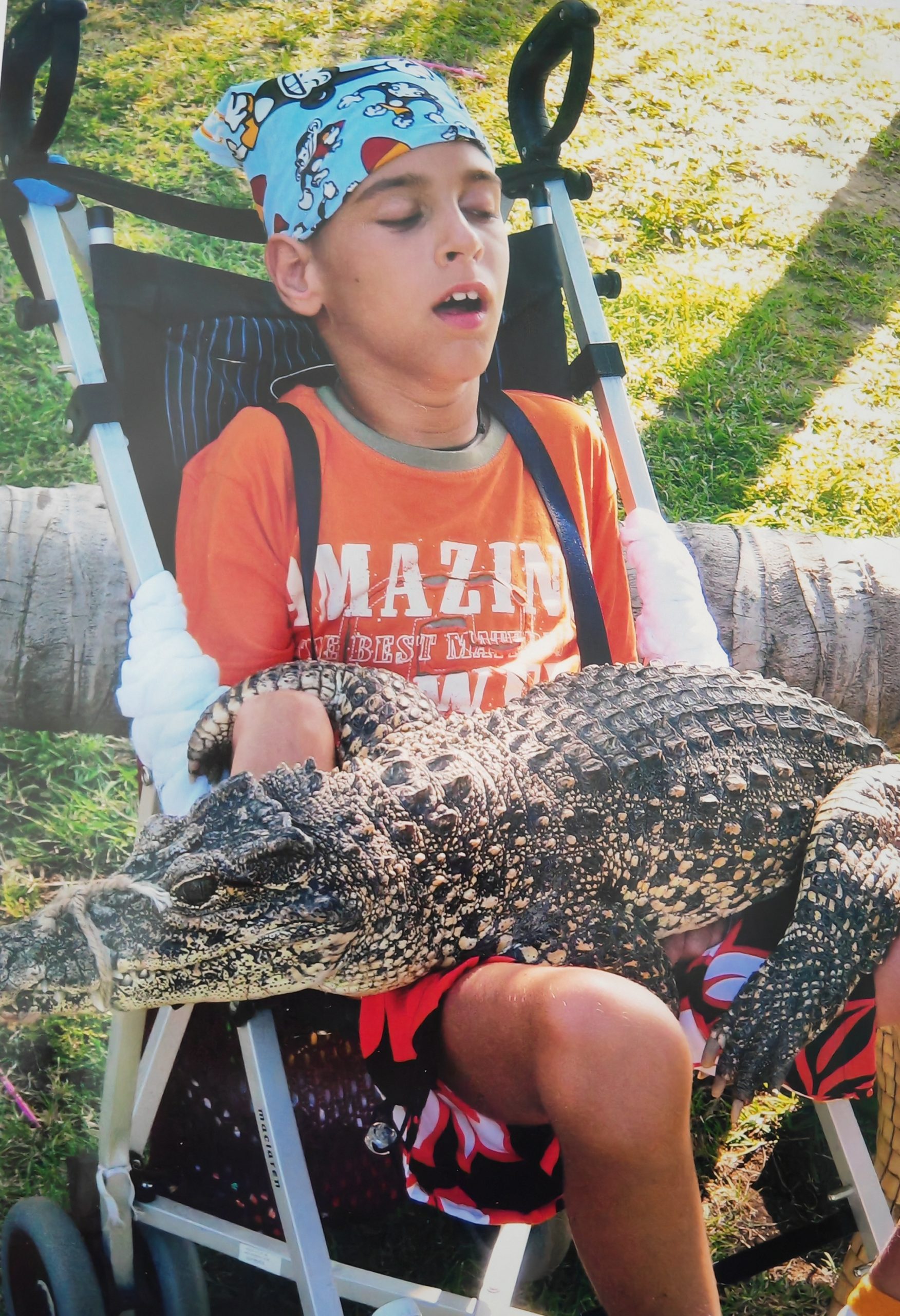 Mitar i Lele gator(Mitar je dečak sa pos.potrebama slika