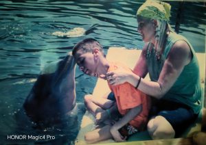 Mitar i delfin slika